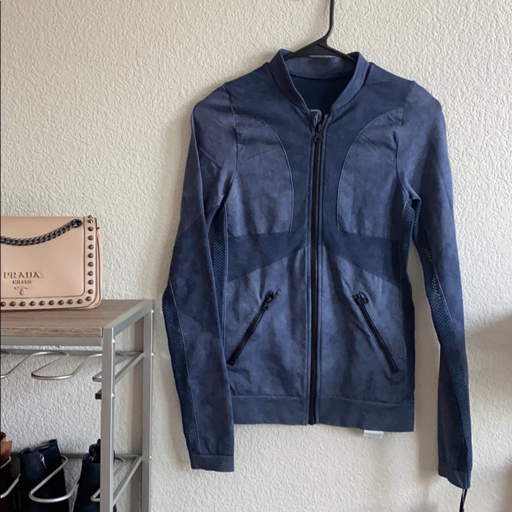 NWT Blanc Noir Seamless Zip Up Jacket
